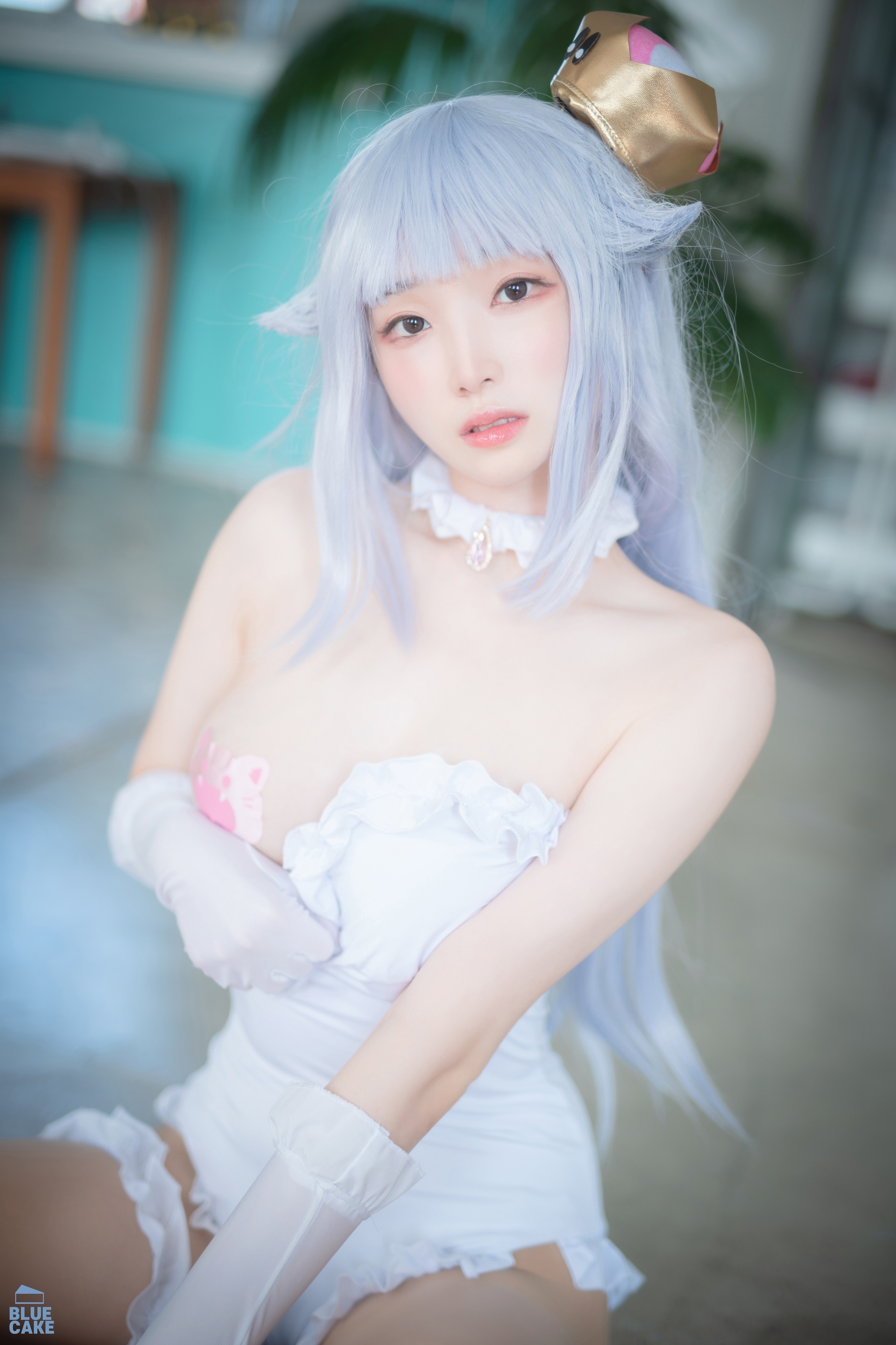 图片[1]-Bambi – NO.092 (밤비) [BLUECAKE] Sticky Boosette [132P]-XikXak